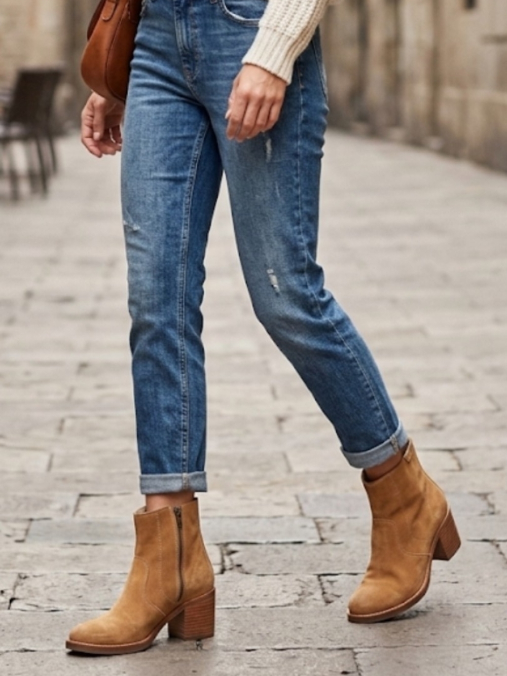 Roots Suede Ankle Boots Sz. 7